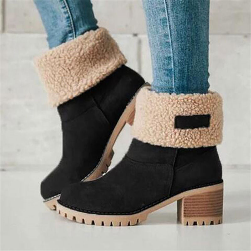 Bota Inverno Feminina Flex Mid