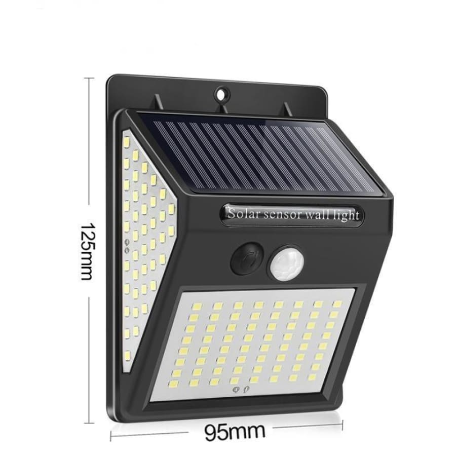 Refletor Solar Externo LED Sensor de Movimento