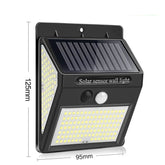 Refletor Solar Externo LED Sensor de Movimento